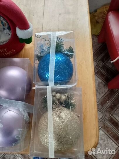 Большие новогодние шары