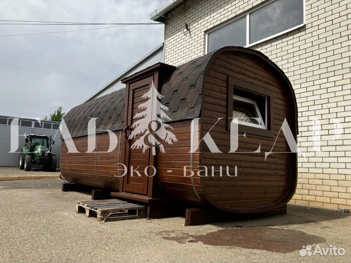 Бани - бочки от производителя под ключ