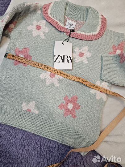 Свитер zara для девочки 110 новый