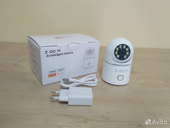 Видеоняня, поворотная, WI-FI, высокое качество