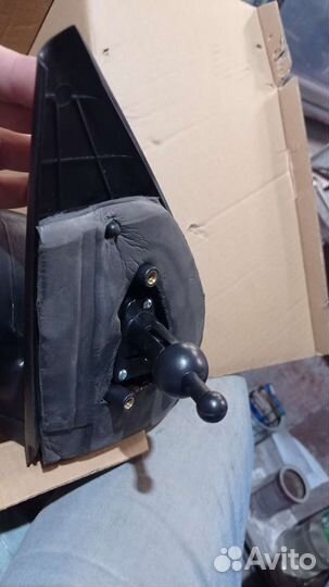 Зеркало заднего вида левое мех. chevrolet aveo