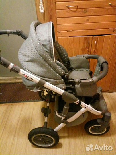 Коляска 2 в 1 Сноли Фокус 3