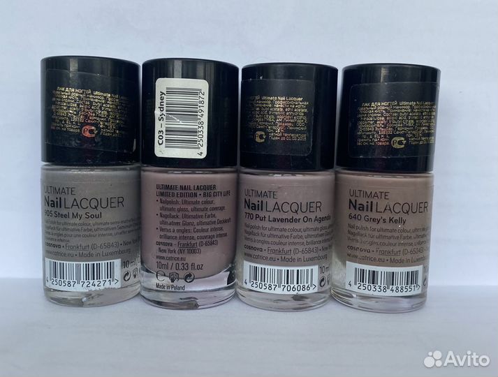 Лаки для ногтей