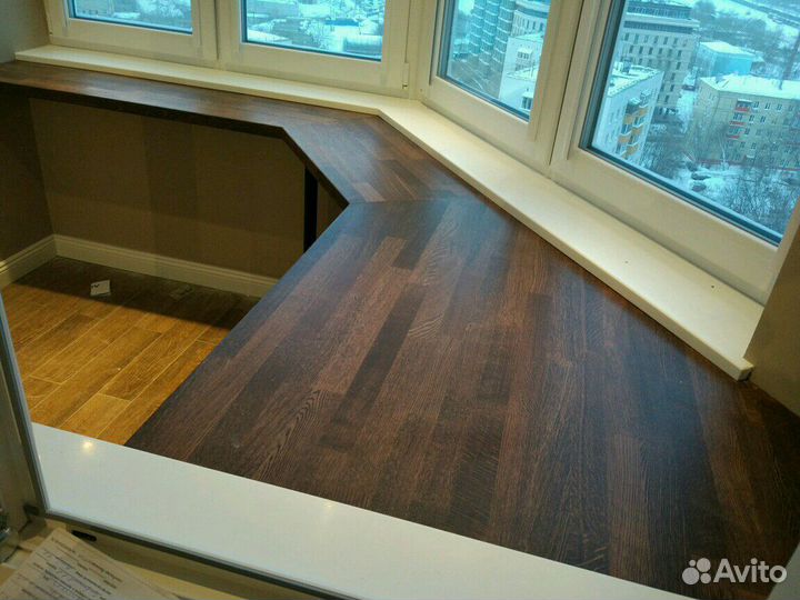 Деревянные подоконники