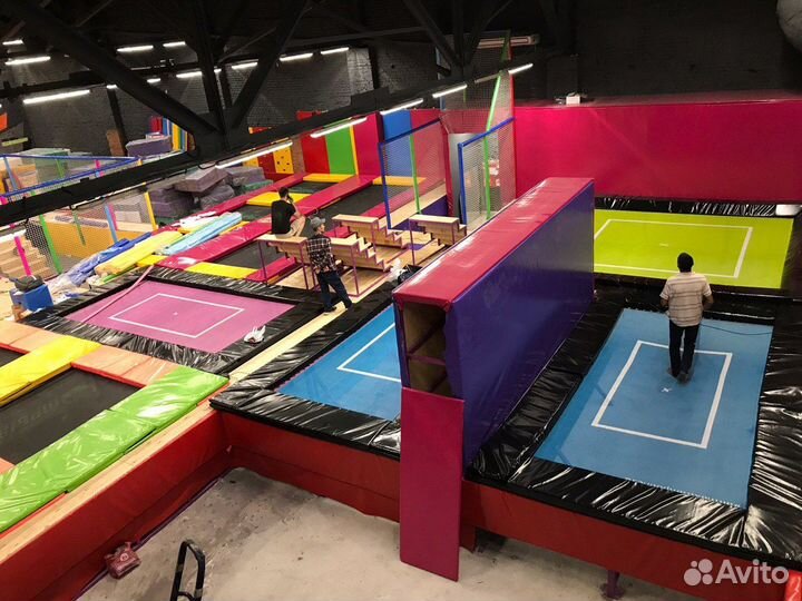 Батутная арена ба-2, детская игровая зона