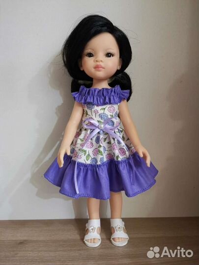 Платье на куклу Паола Рейна 32-33 см