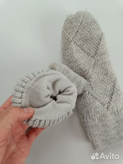 Женский Снуд и варежки