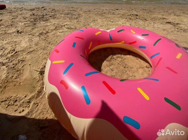Круг надувной пончик плавательный в ассортименте