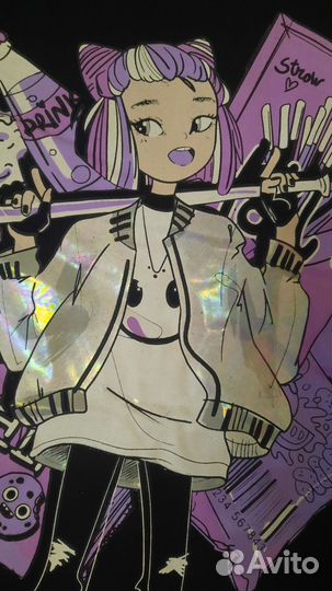 Лонгслив на девочку из 100 % хлопка