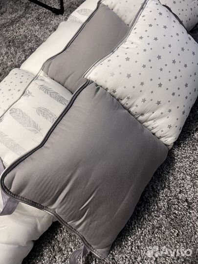 Бортики в детскую кроватку