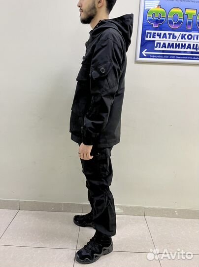 Костюм демисезонный тактический Горка-8. Черный