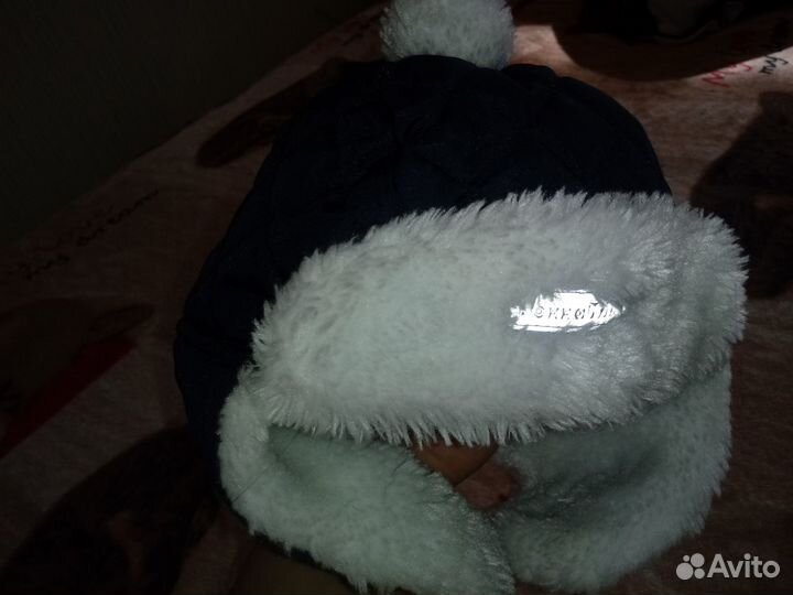 Шапка для мальчика. Размер от 44 до 48см