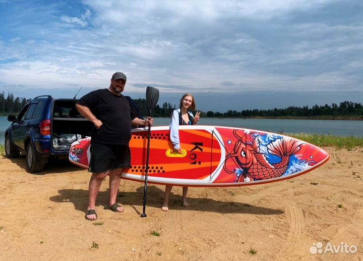 Сапборд доска Koi Fun Water(JS, GQ) Tiki rave