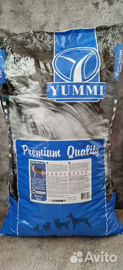 Сухой корм для крупных и средних пород Yummi