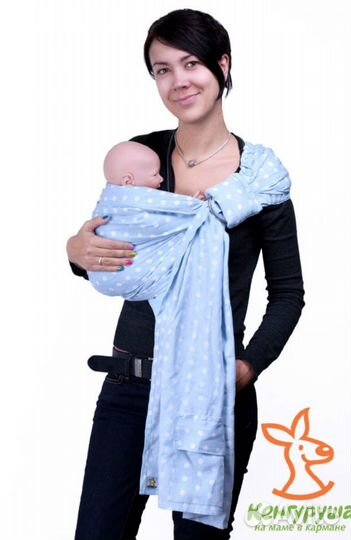 Слинг с кольцами Кенгуруша City-Style новый