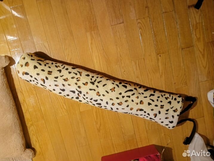 Фурри хвост леопарда для косплея