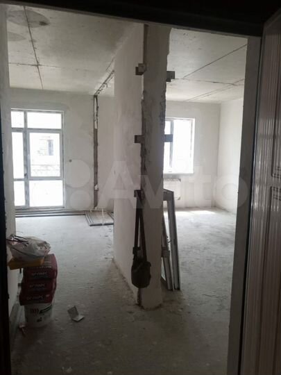 1-к. апартаменты, 47,6 м², 3/6 эт.