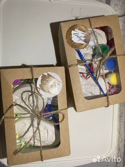 Наборы для творчества из гипса