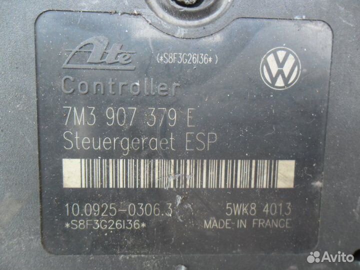 Блок ABS Volkswagen Sharan (2001-2010) 2003