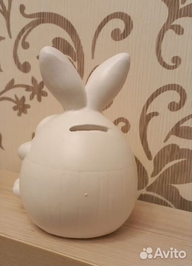 Копилка из гипса