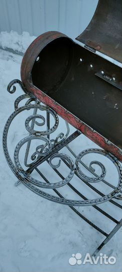 Мангал из газового баллона