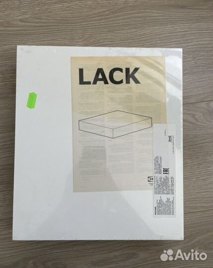 Полка IKEA lack 30*26 белая