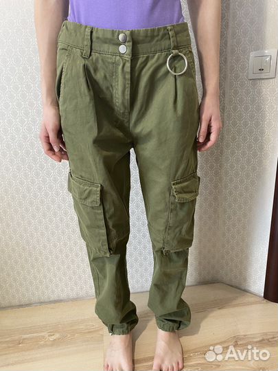 Штаны карго- джоггеры