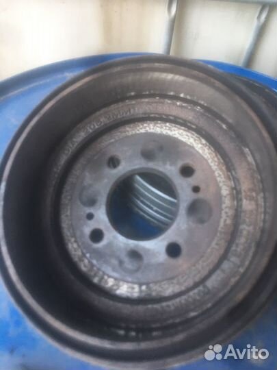 Рио 2 тормозные барабаны