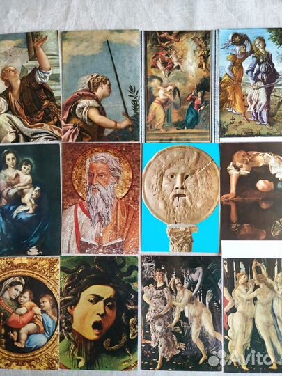 Итальянские открытки 60-х годов хх века. Искусство