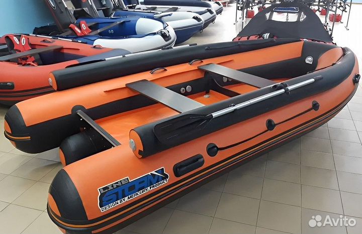 Лодка пвх Stormline AIR JET PRO MAX 430