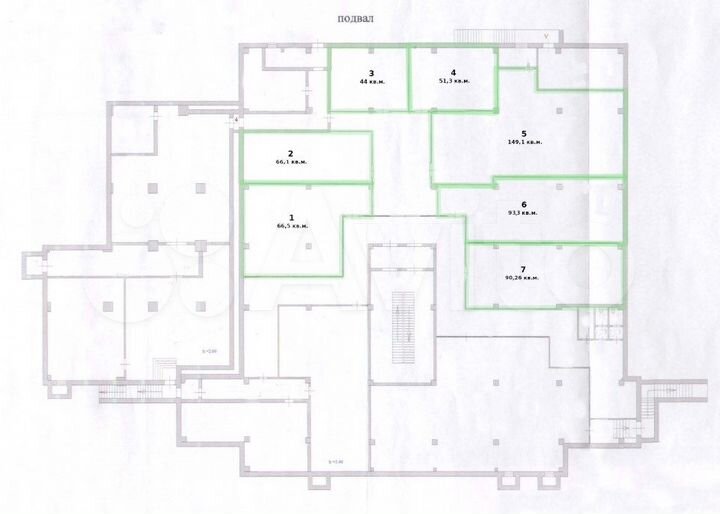 Свободного назначения, 90 м²
