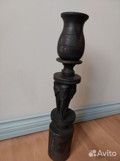 Африканские статуэтки Подсвечник