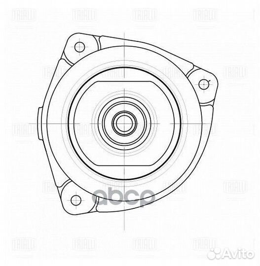 Опора стойки перед. для а/м Nissan Note (06) /T