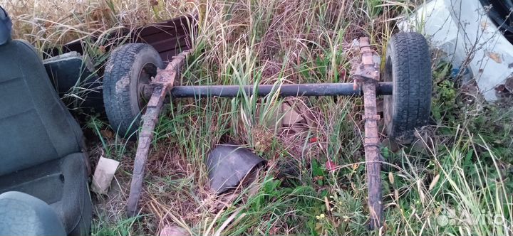 Ось для легкового прицепа бу