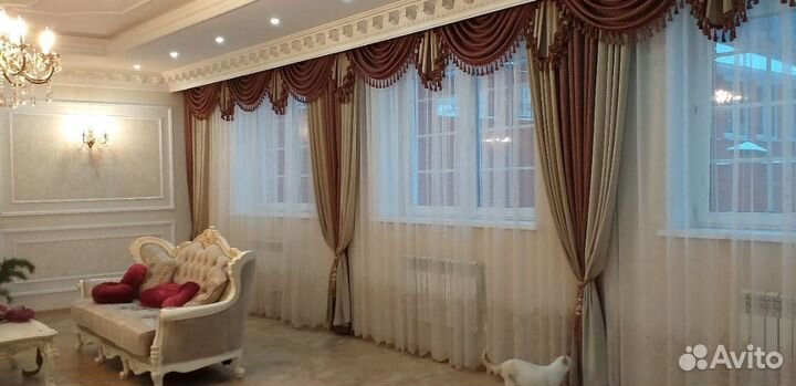 Пошив штор и тюлей