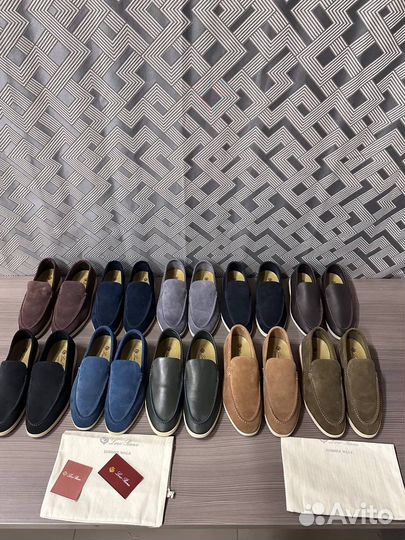 Лоферы мужские loro piana