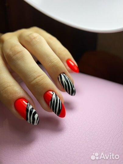 Маникюр покрытие гель-лаком