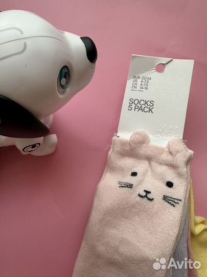 Детские носочки H&m 22-24 размер 5 пар