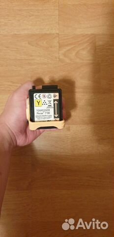 Картридж для Xerox Phaser 7100 жёлтый (106R02607)
