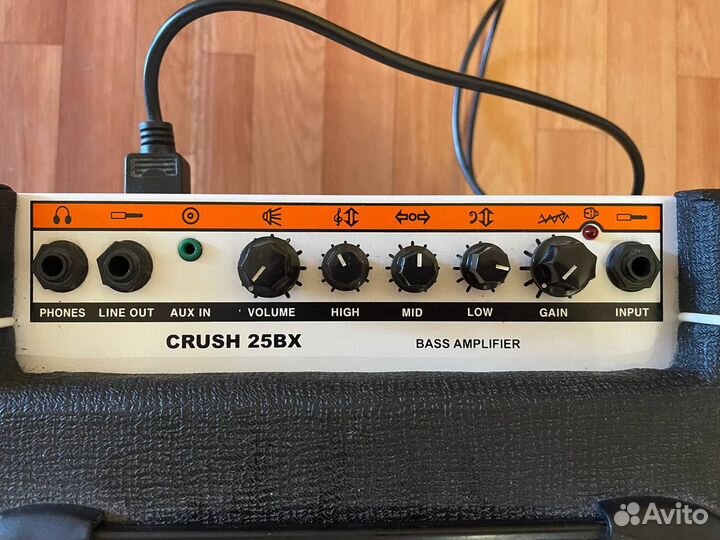 Комбоусилитель для бас-гитары Orange Crush 25BX