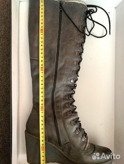 Сапоги moda in pelle зима нат.кожа