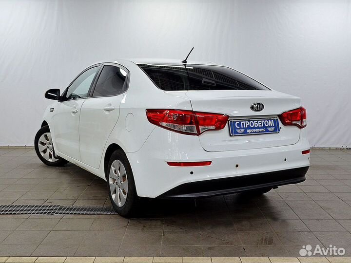 Kia Rio 1.4 МТ, 2016, 237 000 км