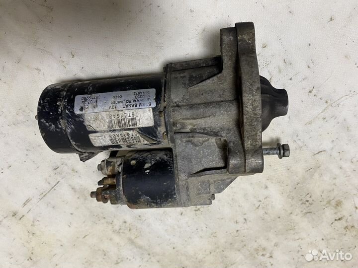 Стартер Peugeot 206. 1.4