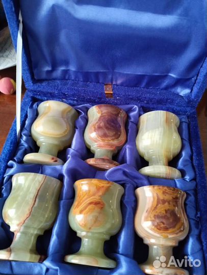 Рюмки из оникса
