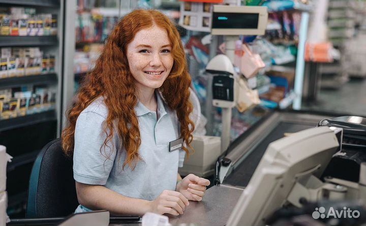 Работа у вашего дома/ Кассир есть обучение