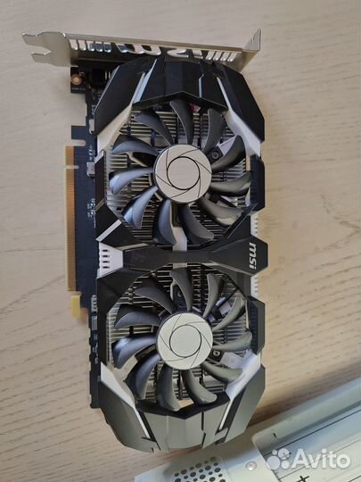 Видеокарта MSI GeForce GTX 1050 Ti 4GT