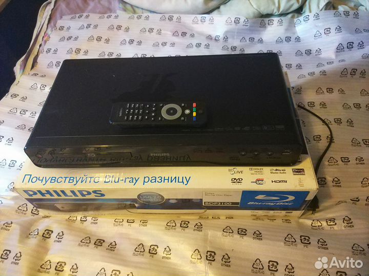 Blu ray плеер philips bdp3100