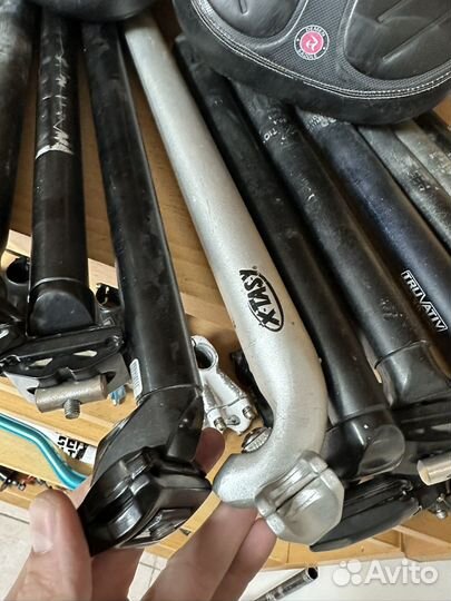 Подседельные штыри разных диаметров и длин