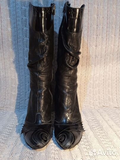Сапоги демисезонные женские 37 размер