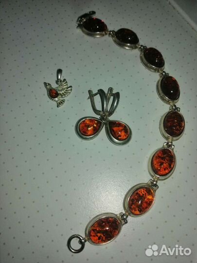Комплект янтарь